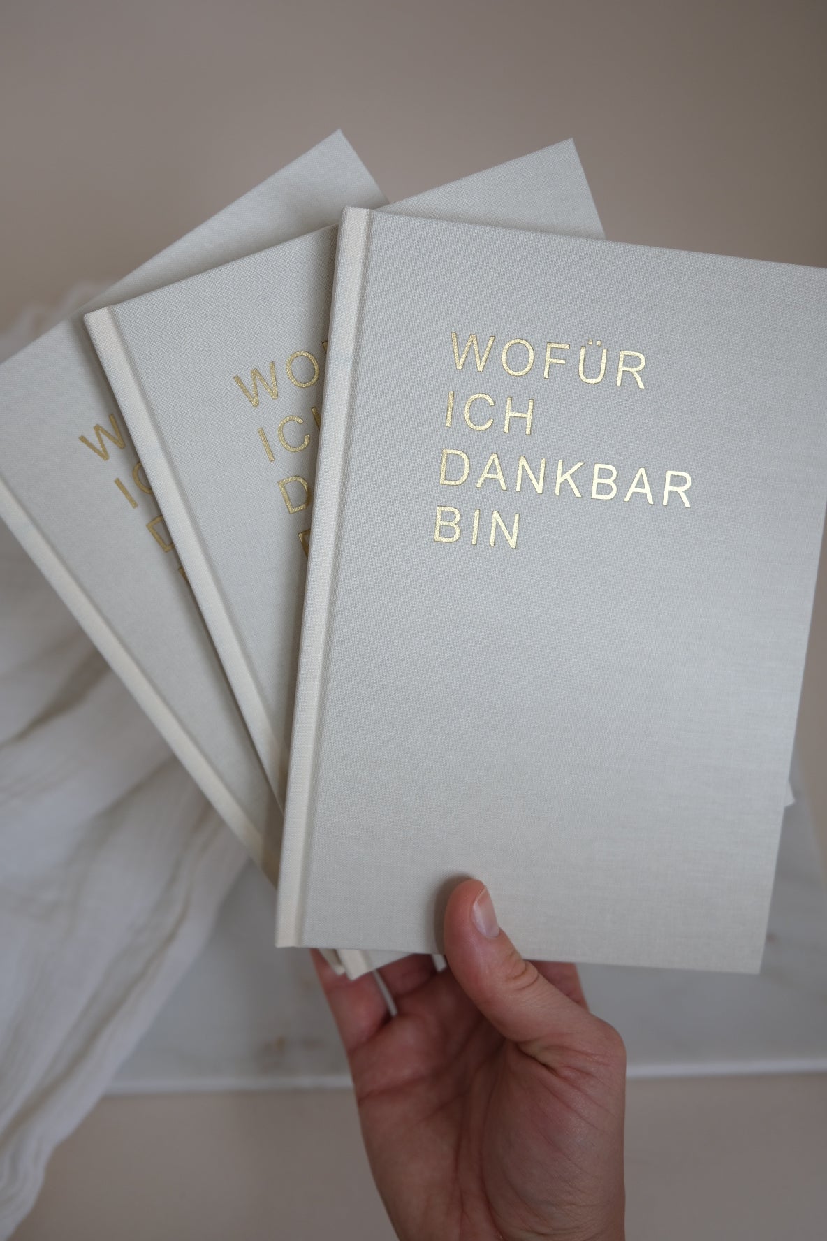 THE LIFE BARN 3x Dankbarkeitstagebuch Set Wofür Ich Dankbar Bin