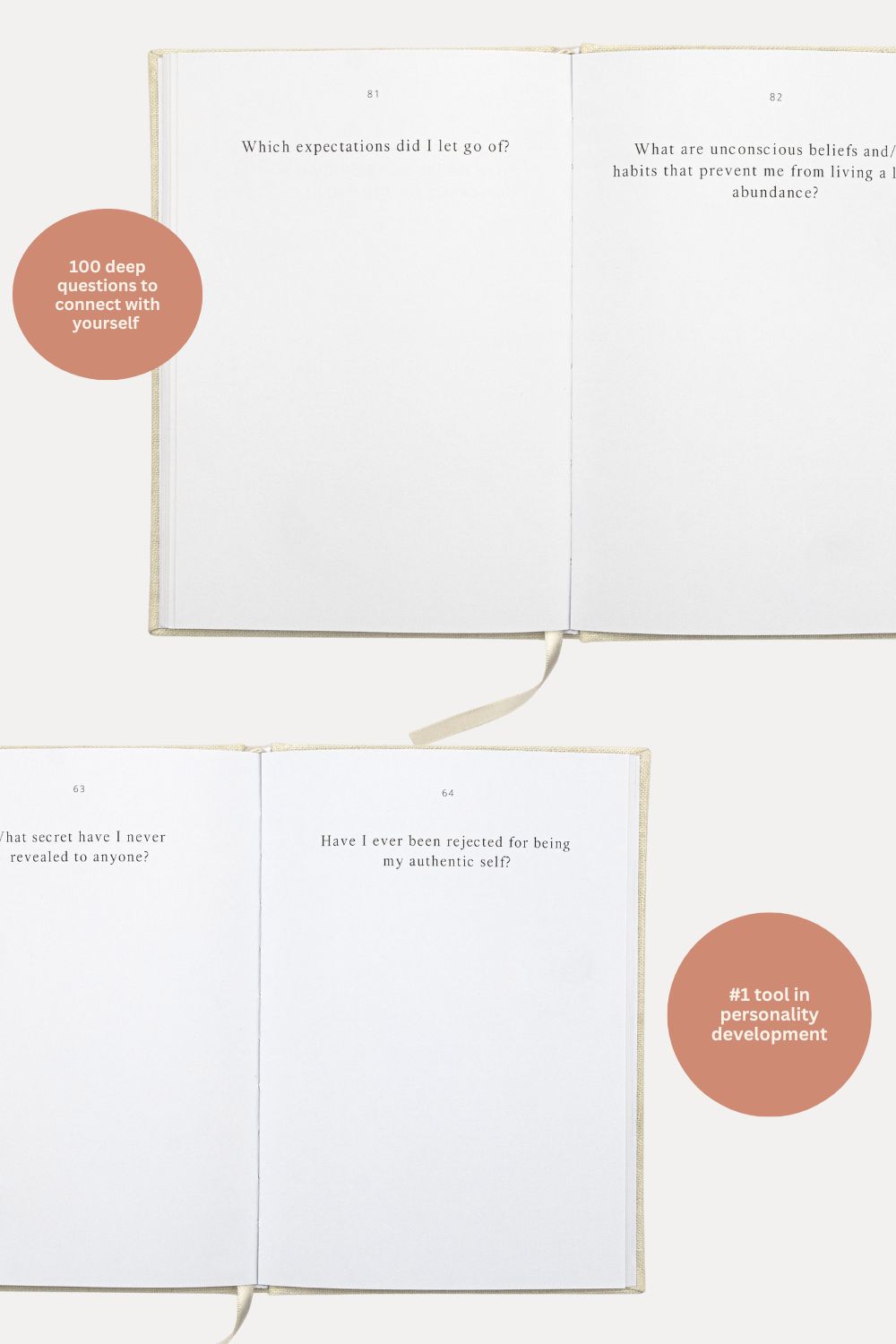 The Life Barn My Authentic Self Journal 100 Questions for Self