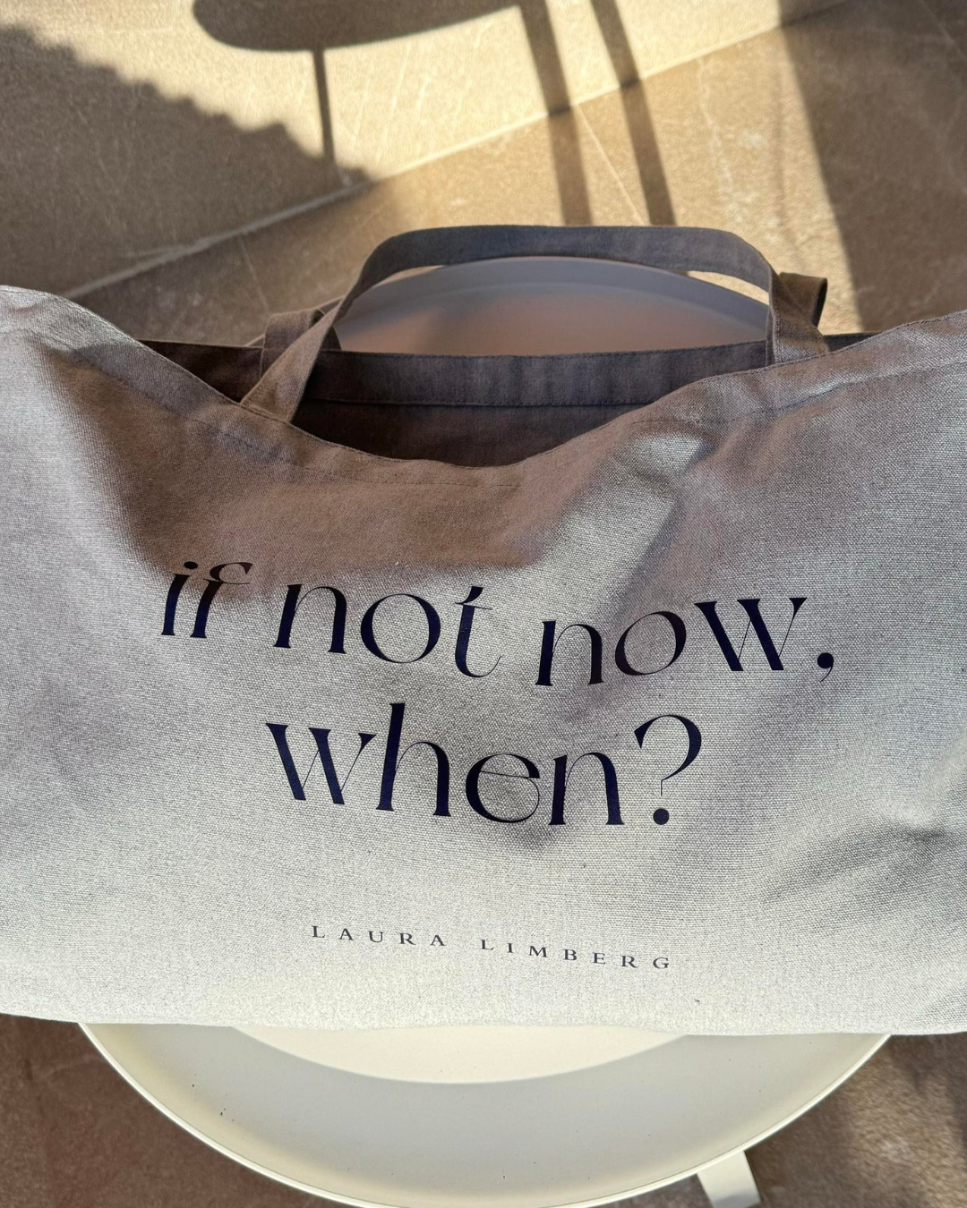 IF NOT NOW WHEN? Bag