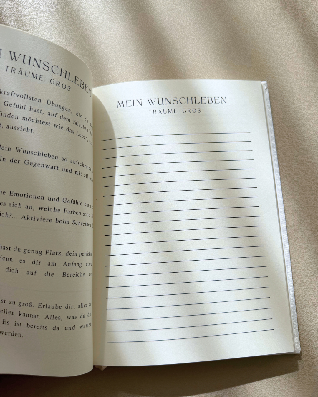 THE LIFE BARN Manifestation Journal deutsch