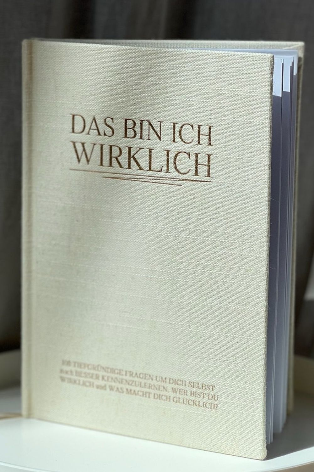 The Life Barn Das Bin Ich Wirklich Journal 100 tiefgründige Fragen zur Persönlichkeitsentwicklung