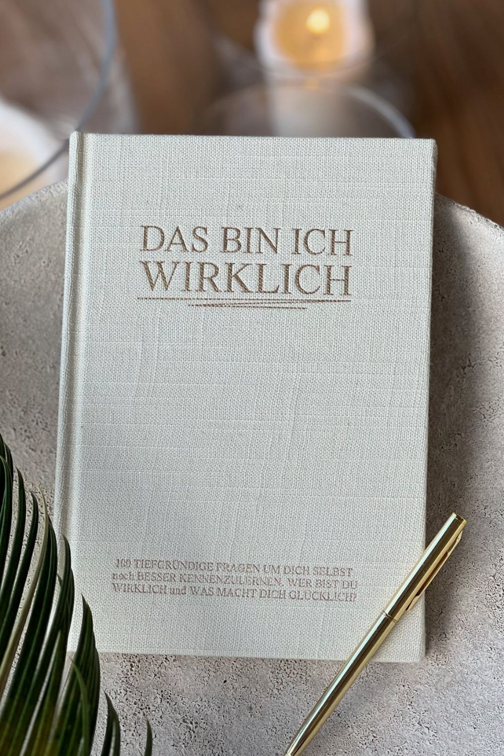 The Life Barn Das Bin Ich Wirklich Journal 100 tiefgründige Fragen zur Persönlichkeitsentwicklung