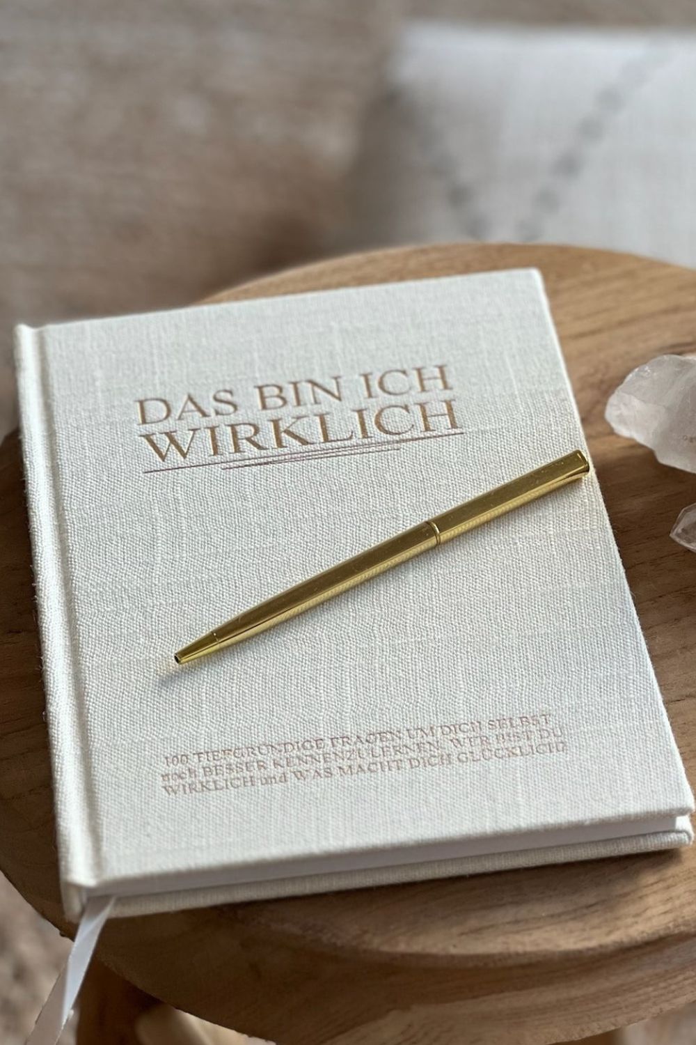 The Life Barn Das Bin Ich Wirklich Journal 100 tiefgründige Fragen zur Persönlichkeitsentwicklung