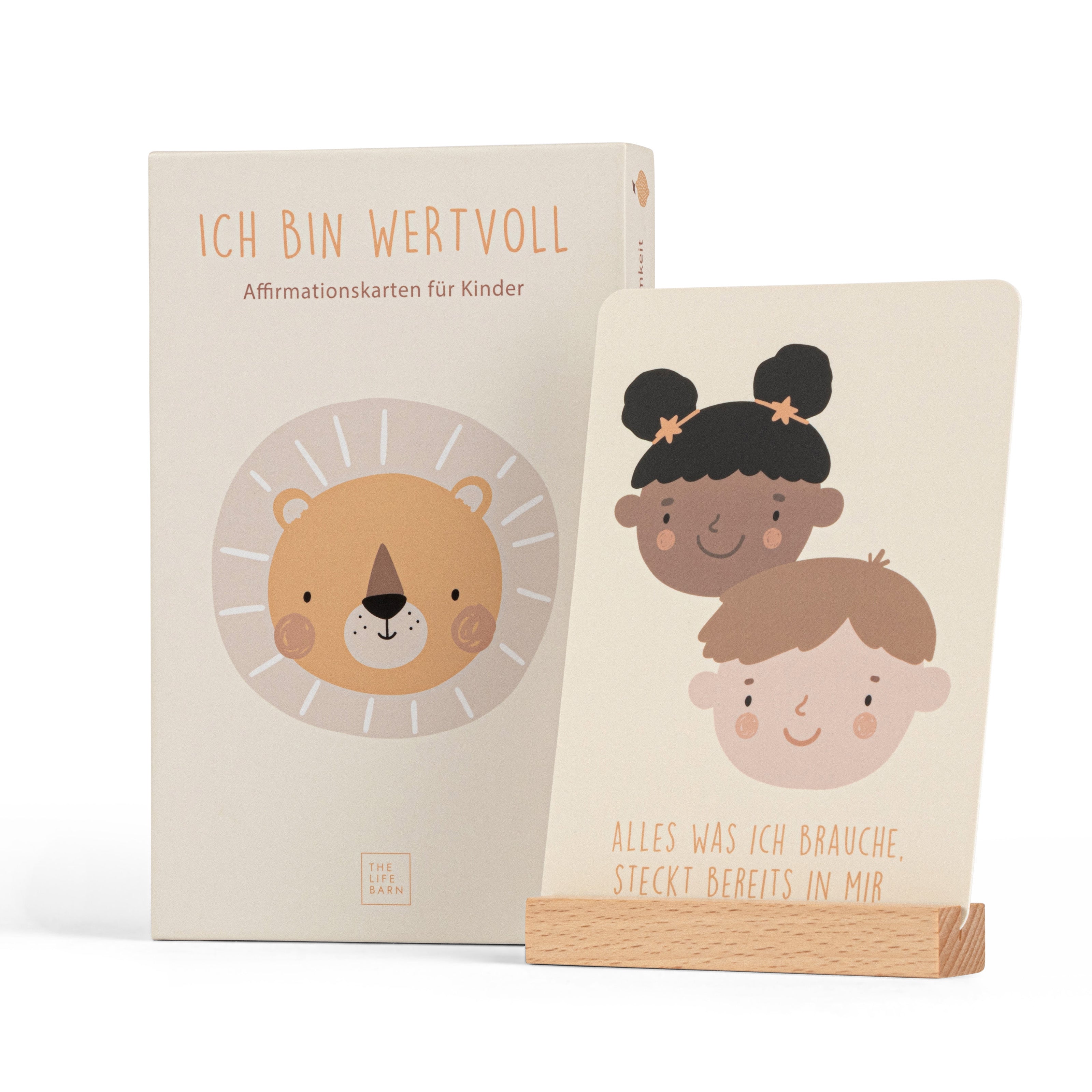 The Life Barn Affirmationskarten Ich Bin Wertvoll für Kinder