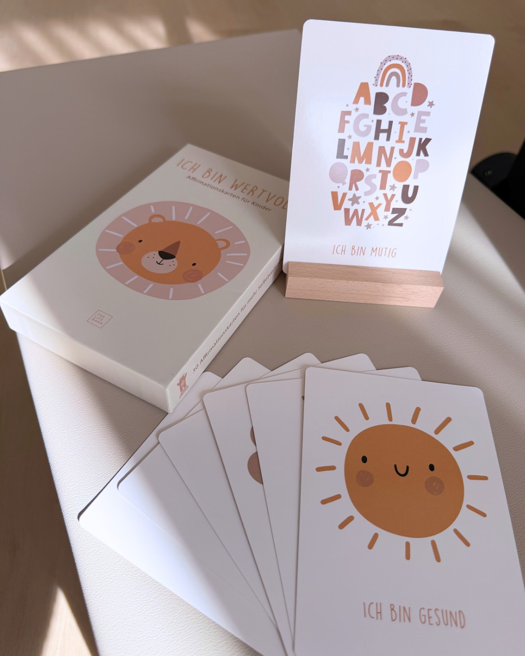 The Life Barn Affirmationskarten Ich Bin Wertvoll für Kinder